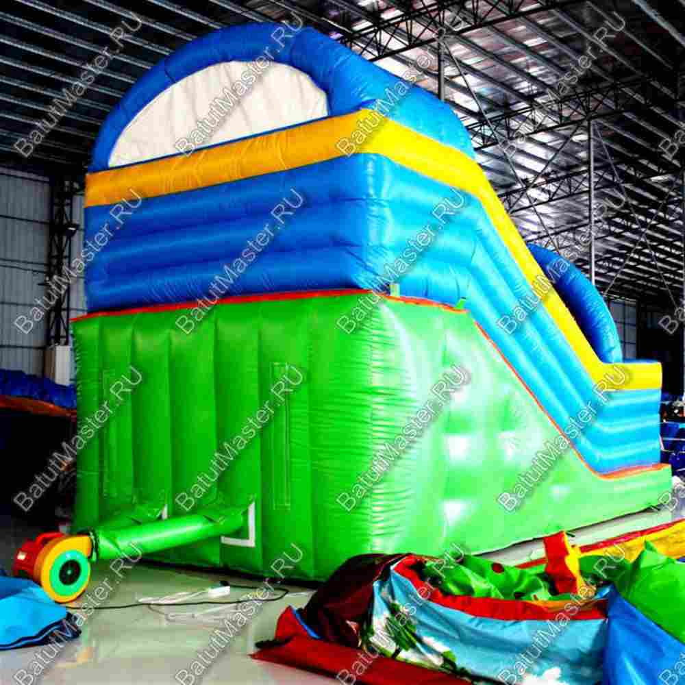 Коммерческий надувной батут "Жонглирующий клоун" 7*3.5*4.5 м
