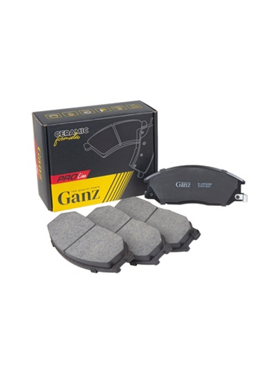 Колодки передние PRO-Line Ceramic SSANGYONG REXTON 2.7 04-06 GANZ GIJ09408C