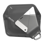 Термополиуретановый чехол с ремешком и защёлкой Aulumu A29 Geometric Case для AirPods 4 Гибридный термополиуретановый чехол в стиле киберпанк с ярко выраженной геометрией и ремешком с текстильной застёжкой. В комплекте предусмотрено двустороннее клейкое п