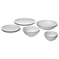 IKEA GODMIDDAG  (ИКЕА ГОДМИДДАГ)  -  Сервиз 10 штук, белый