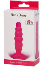 Анальный стимулятор Small Bubble Plug Pink (11 см , розовый) (Цвет: розовый)