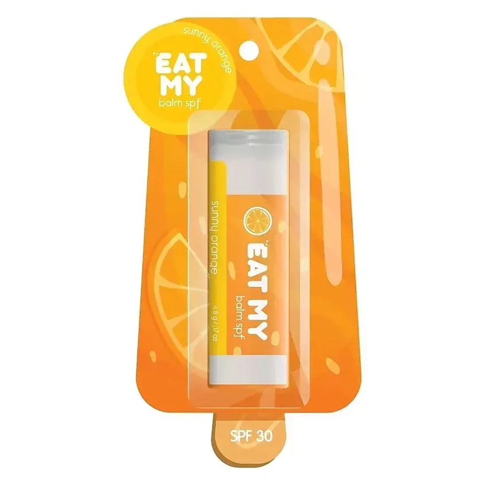 Бальзам для губ Солнечный апельсин EAT MY Balm Sunny Orange SPF30