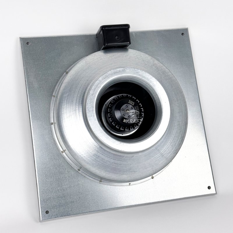 Вентилятор ВКК-ФВ 355Е-2 вытяжной канальный на квадратном фланце 2900 м3/час