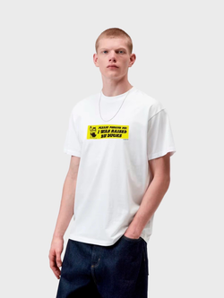 Футболка Carhartt WIP Bumper Stickers White