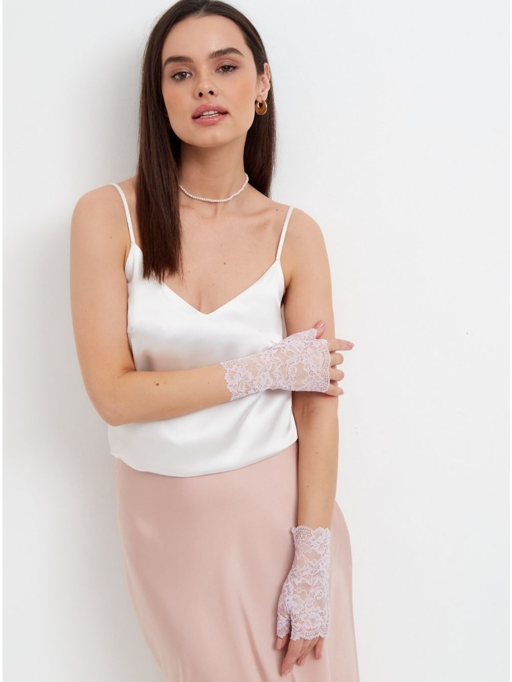 Митенки кружевные