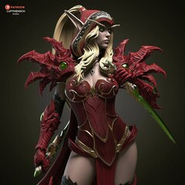 Фигурка Валира Сангвинар варкрафт Valeera Sanguinar warcraft