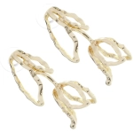 Серьги «ЭЛЛОДИ», тюльпаны, цвет золото и серебро, 4*1,5см