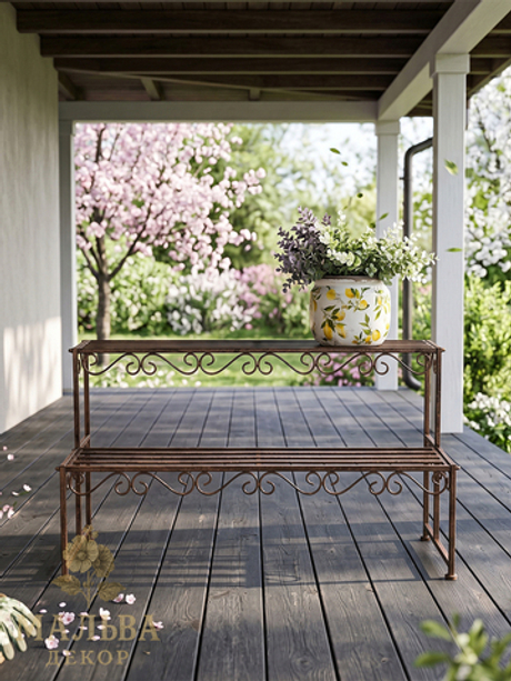 Подставка для цветов напольная CAMPO Home & Garden "Блюмен" металл