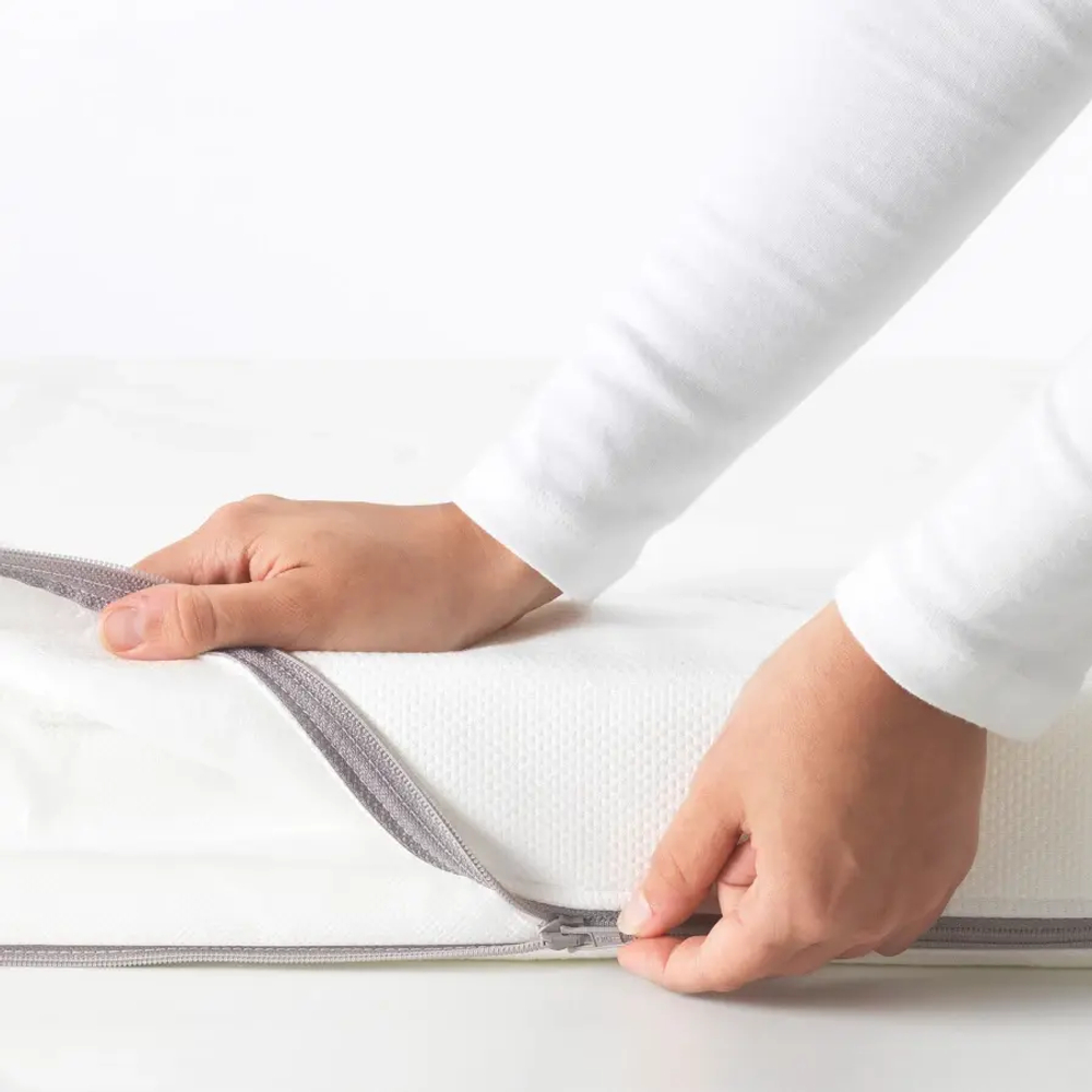 Матрас для детской кроватки - KRUMMELUR IKEA/ КРУММЕЛУР ИКЕА, 60х120 см, белый