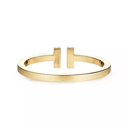 Браслет из золота 18к(750 проба) 💙Tiffany, коллекция T✨Premium exclusive✨В наличии