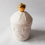 🌸 фарфоровый подсвечник со свечой Ласточки — Leoleo handmade — 8 марта у Феи