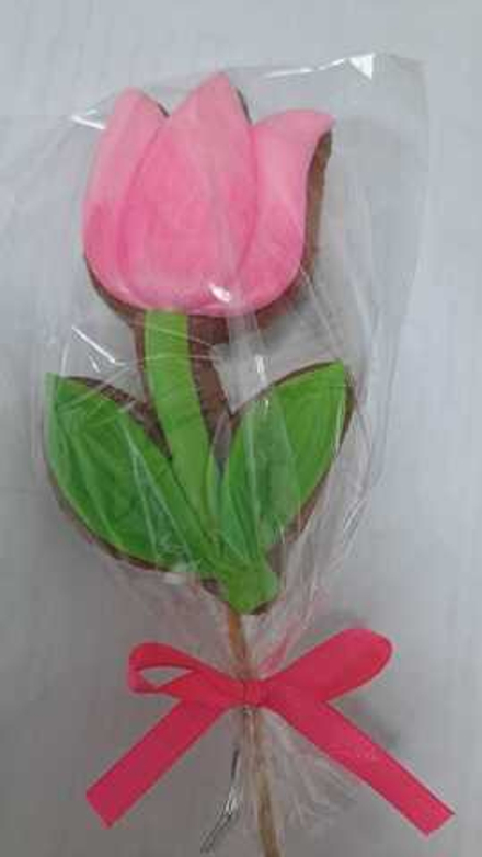 Пряник медово-имбирный "Тюльпан"  45 гр