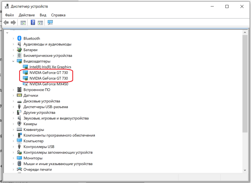 Внешняя видеокарта EGPu Wikingoo Q2l + 2 X Asus GT730, Thunderbolt 3/4.