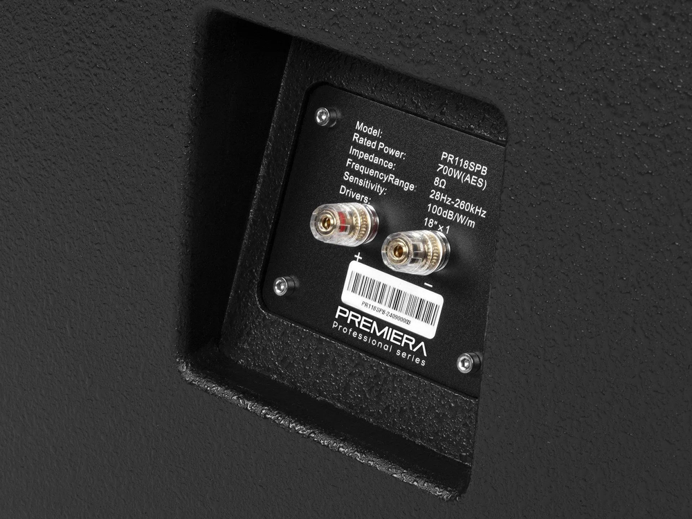 Сабвуфер PREMIERA PR118SP BK