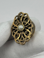 Накладка на пуговицу с «жемчугом»