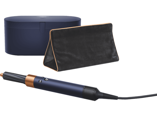Стайлер Dyson Airwrap Complete, синий, для разных типов волос + дорожный чехол