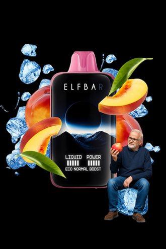 ELF BAR Moon Night 40000 - Peach Ice (5% nic)