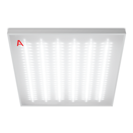 Светильник WOLTA PRO ОФИС ДВО01-54-052-6К с БАП EM3 54Вт 6500К IP40 Микропризма