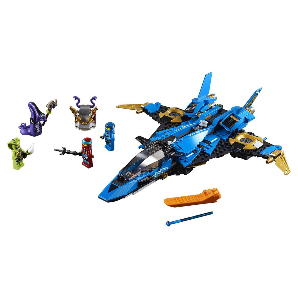 LEGO Ninjago: Штормовой истребитель Джея 70668 — Jay's Storm Fighter — Лего Ниндзяго