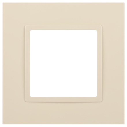 Рамка для розеток и выключателей ЭРА Elegance 14-5011-02 Classic, на 1 пост, сл.кость