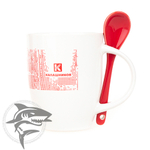 Кружка “Ложку не брал” с красной ложкой