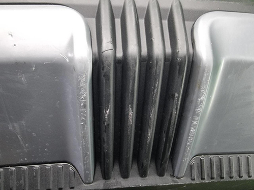 Юбка заднего бампера Geely Atlas 2 (2023-н.в.)