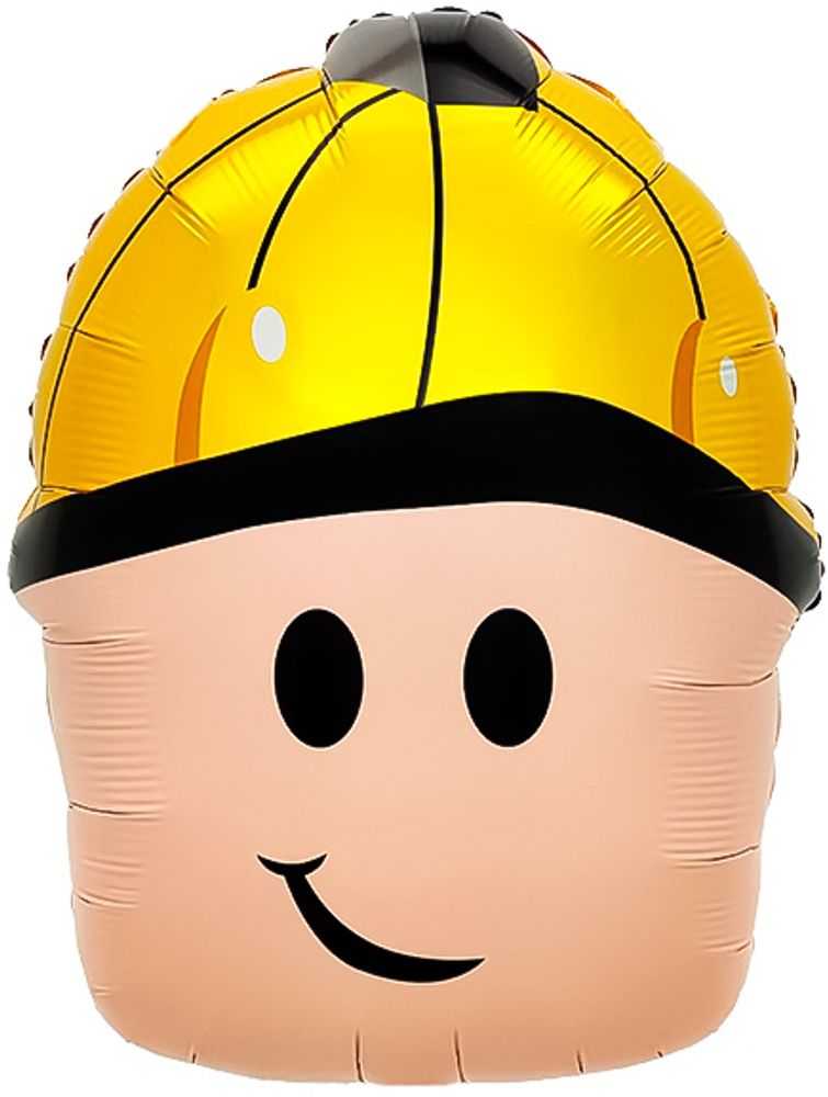 Шар (23&#39;&#39;/58 см) Фигура, Блоки, Мальчик Герой, 1 шт.