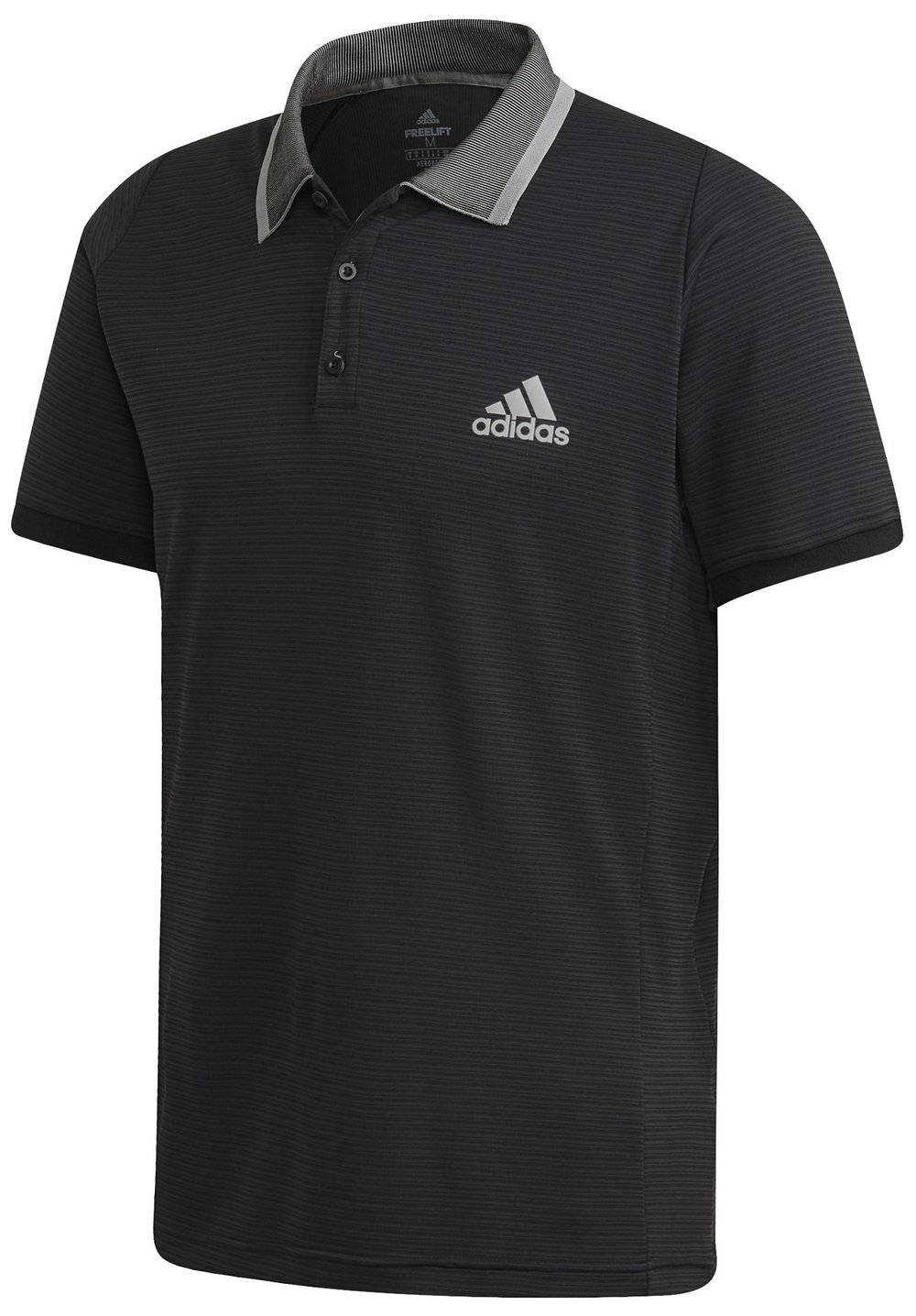 Мужское поло теннисное Adidas M T Freelift Polo - black/grey three