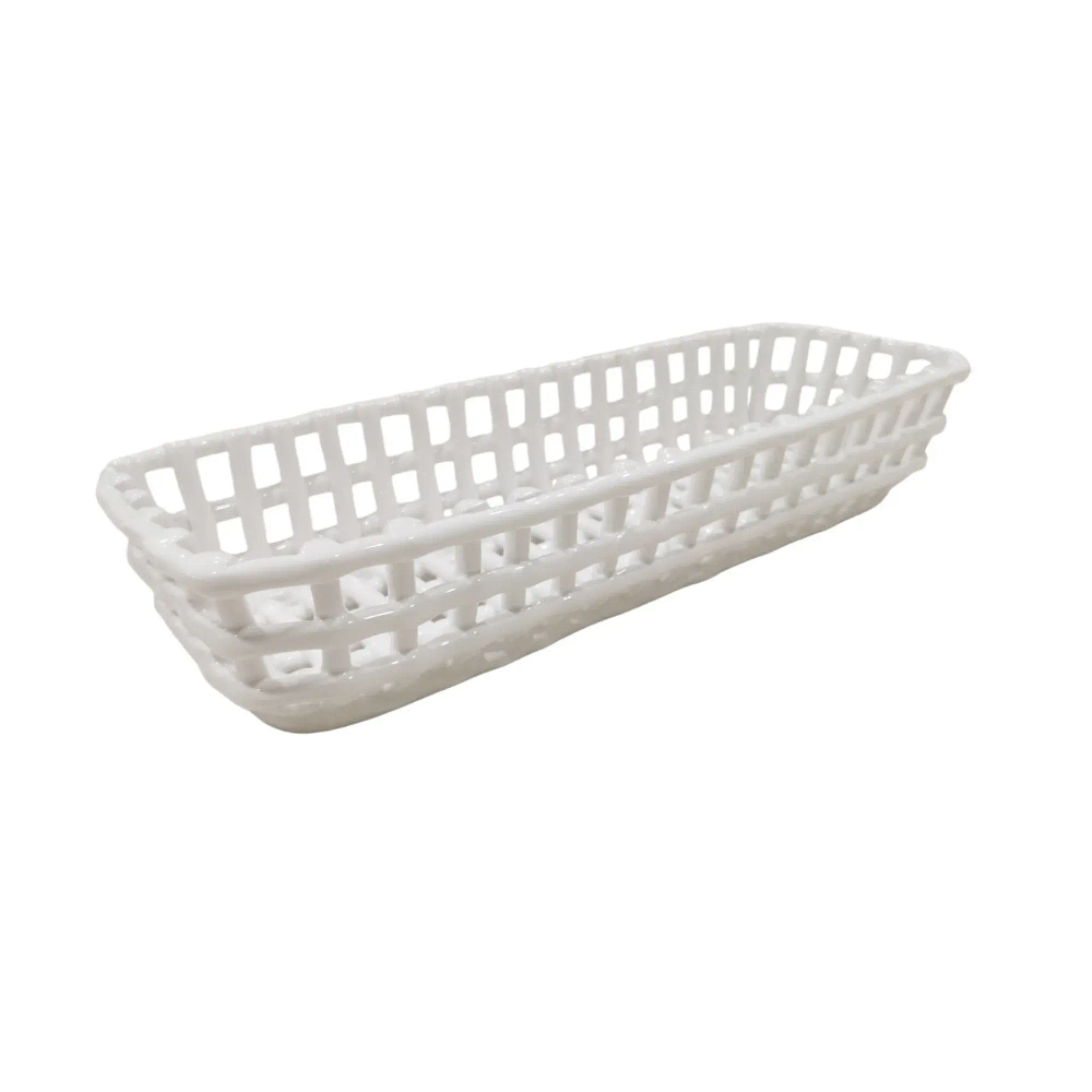 Rituali Domestici Корзина Catturata 41x12 см прямоугольная белая