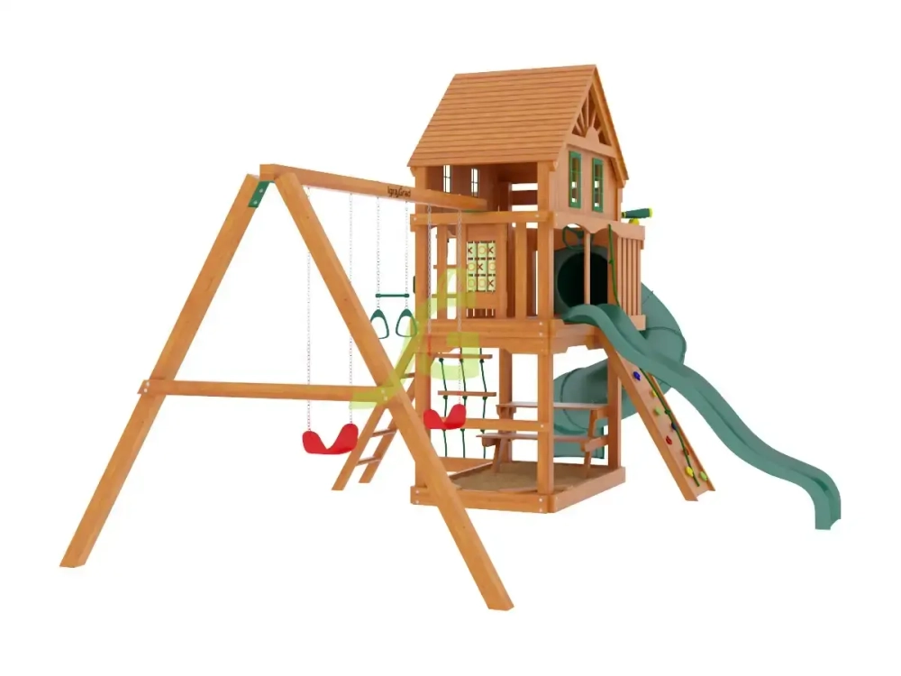 Детская площадка IgraGrad Шато с трубой (Домик)