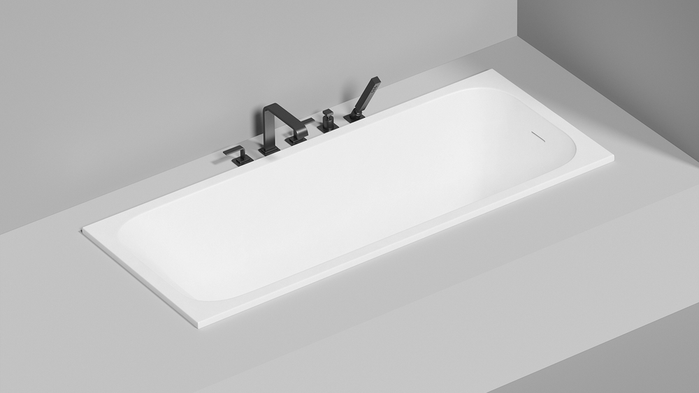 Ванна встраиваемая ORLANDO_KIT 170 матовая S-Sense