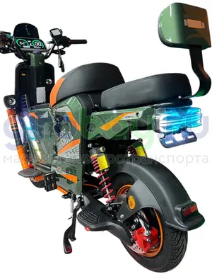 Электроскутер ROCKWILD X900 1600W (60V/40Ah) - Зеленый фото №7