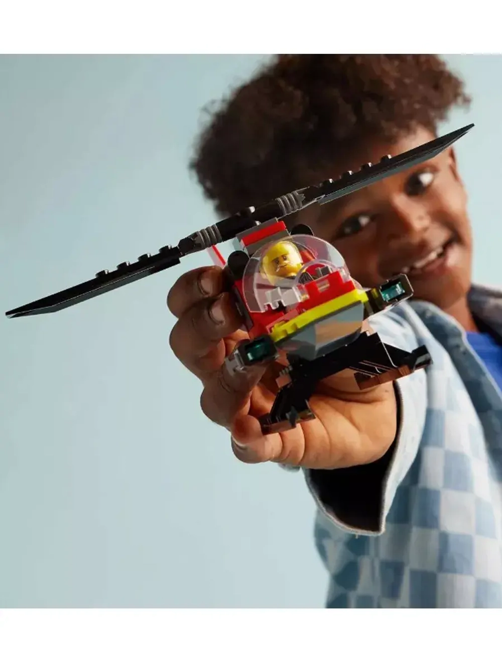 Лего Сити Пожарный вертолет 60411 Lego City