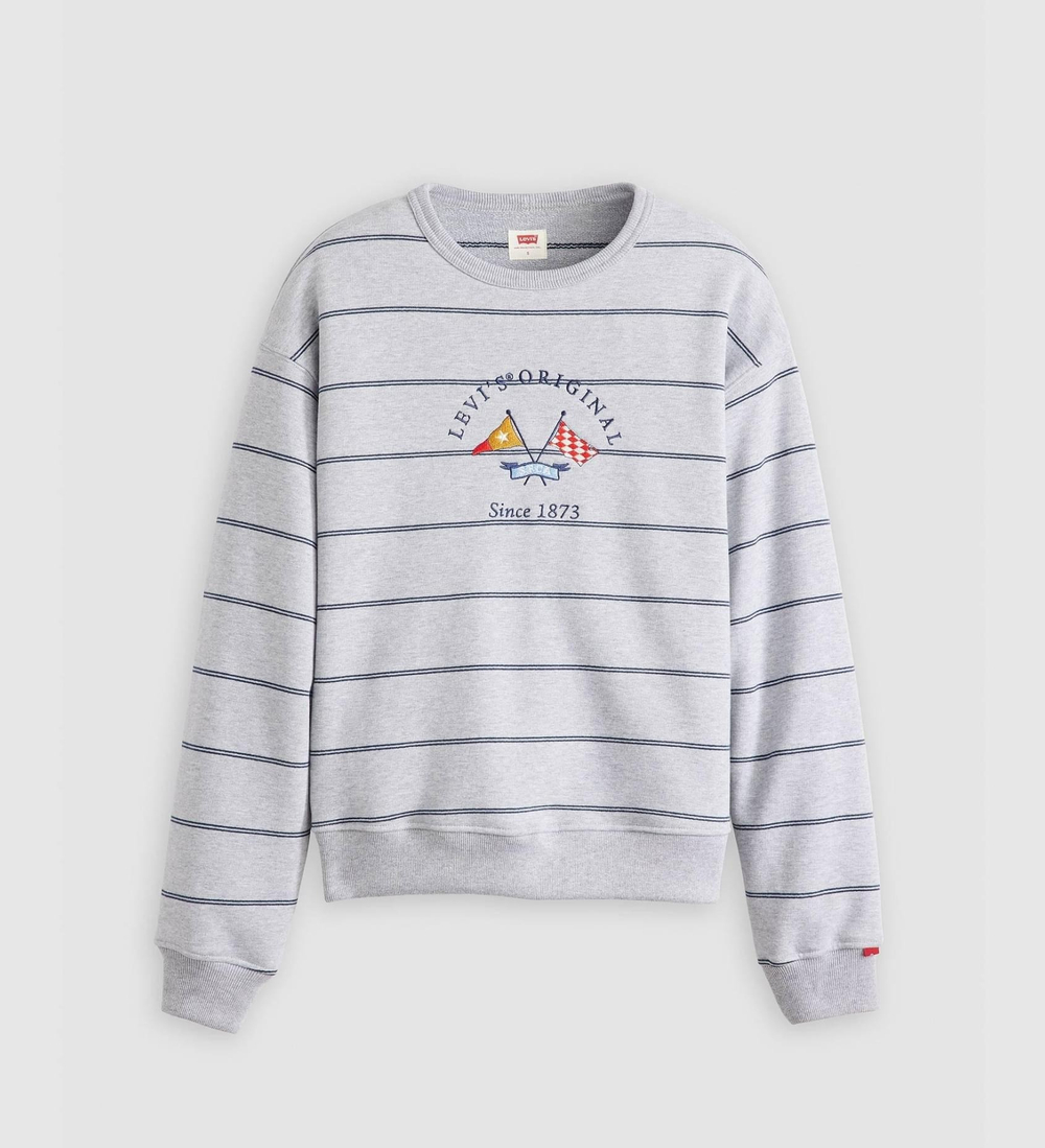 Толстовка женская LEVI'S GR HERITAGE STRIPE CREW