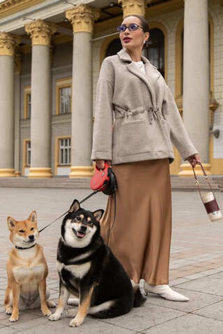 Пальто-пиджак (бежевый) Б14132-7М LT Collection