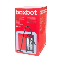 Пылесос строительный BOXBOT EVC-1400.30.S, 1400 Вт, 30 л, шланг 3 м, розетка
