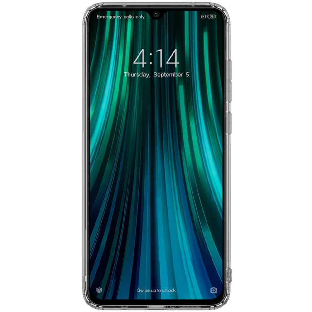 Прозрачный силиконовый чехол Nillkin Nature для Xiaomi Redmi Note 8 Pro