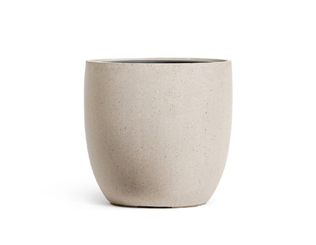 Кашпо TREEZ Effectory - серия Beton - Округлый конус