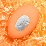 Оранжевый клиторальный вибратор 9,6см We-Vibe Temp Heating & Cooling Massager Tangerine SNHS1SGA