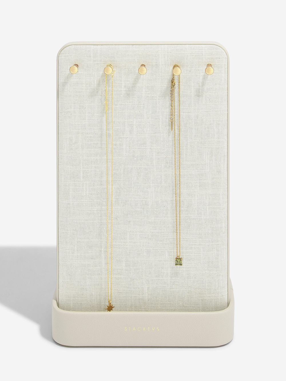 Органайзер для сережек и колец Stackers Oatmeal & Linen All-In-One Jewellery Stand