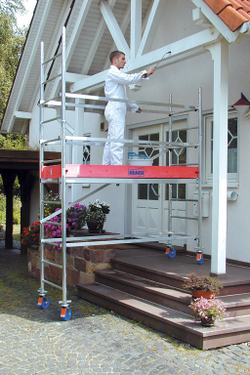 PROTEC Передвижные подмости,раб.высота 12,3 м (910202)