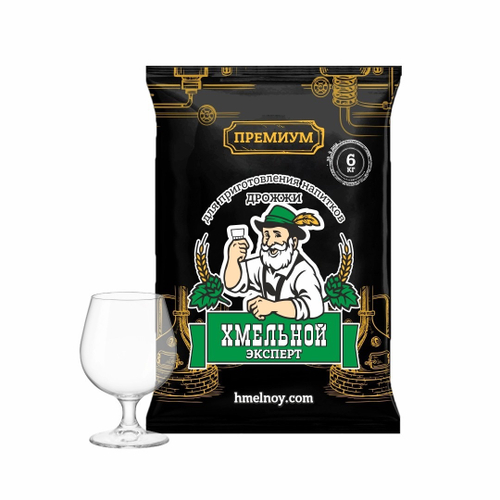 Дрожжи сухие Хмельной эксперт Премиум, 100 гр (спиртовые)