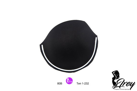 Чашки спейсер балконет СМ-24, 80В-85А-75С-70D, черный 170