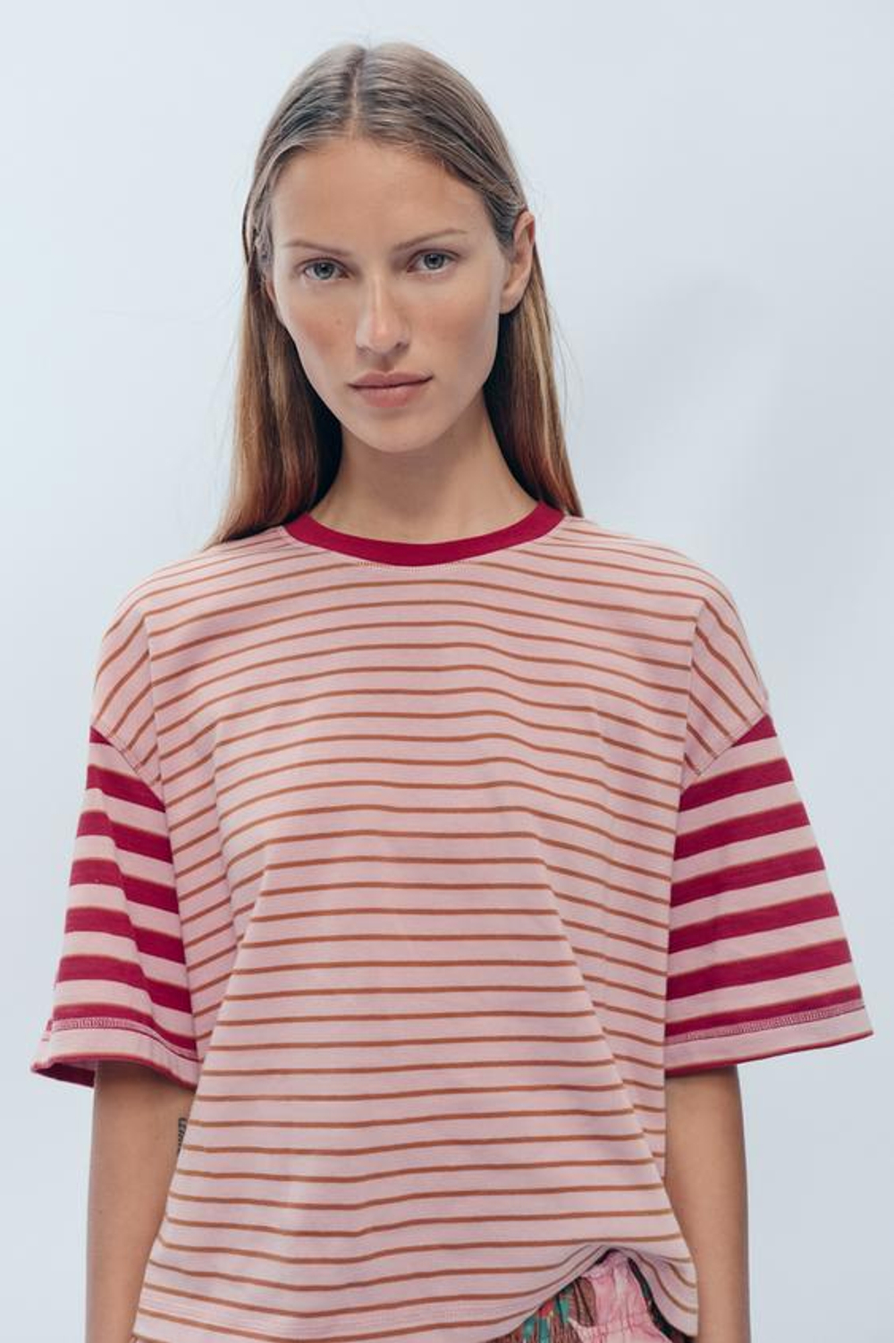 ZARA ФУТБОЛКА В ПОЛОСКУ - LIMITED EDITIO, ПОЛОСКИ