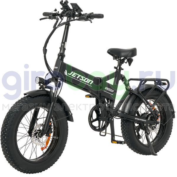 Электровелосипед Jetson GRIZZLY 1200w (48v15ah) - Чёрный фото №1