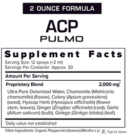 ACP Pulmo Extra Strength 2 oz