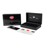 Ручка-роллер Aurora Optima Auroloide Variegated Blue CT, в подарочной коробке