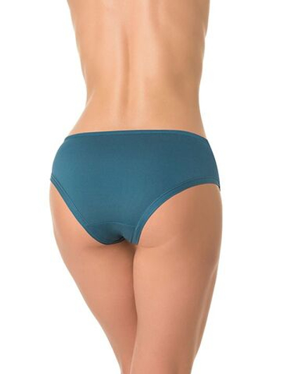 Бамбуковые трусики-слипы (Размер: S) (Цвет: темно-бирюзовый)