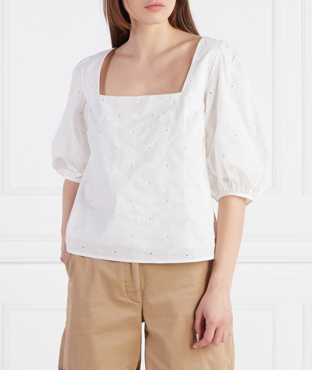 Блузка AMD ORG CO Tommy Hilfiger - белый(WW0WW38741)