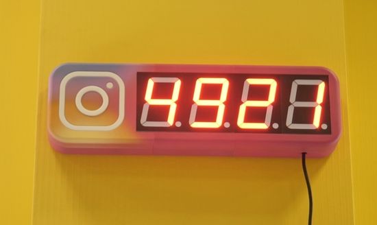 Как сделать счётчик подписчиков Instagram